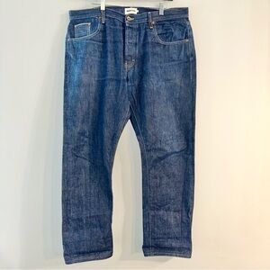 Taylor Stitch The Democratic Straight Jean 38x30 In Rigid Organic Selvedge